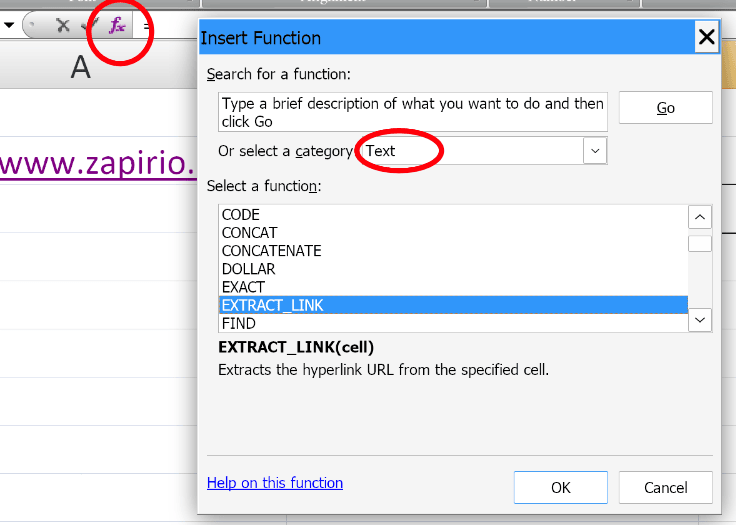 extract-link-excel-function-list