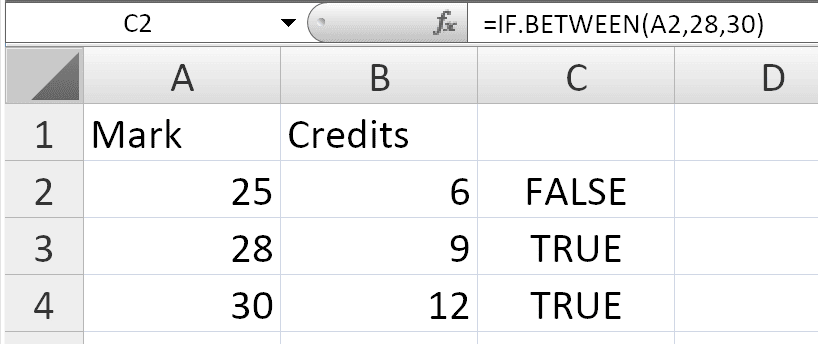 if-between-b-excel-function