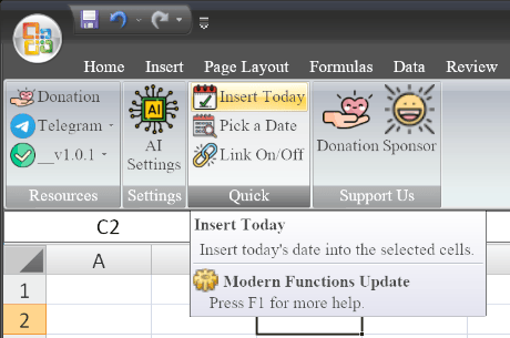 insert-today-excel